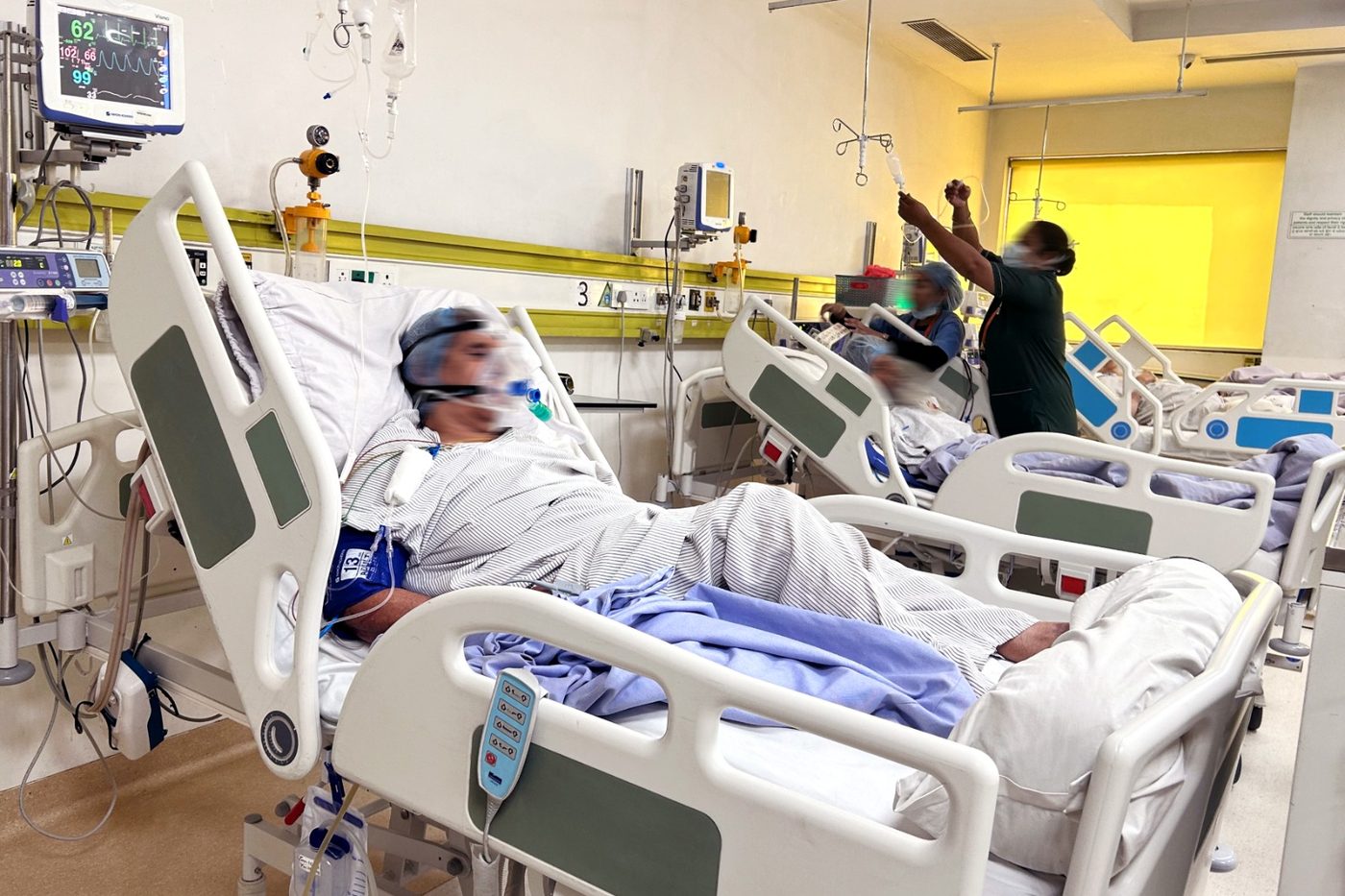 Inpatient ward at NHS Hospital